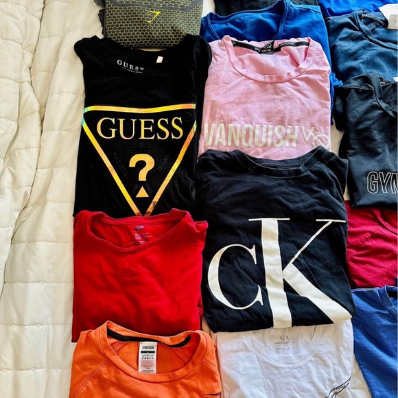 Gym-shark , Vanquish, Calvin Klein t-shirts. - Picture 4 of 8